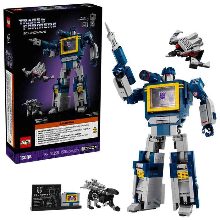 LEGO 10358 Transformers: Soundwave