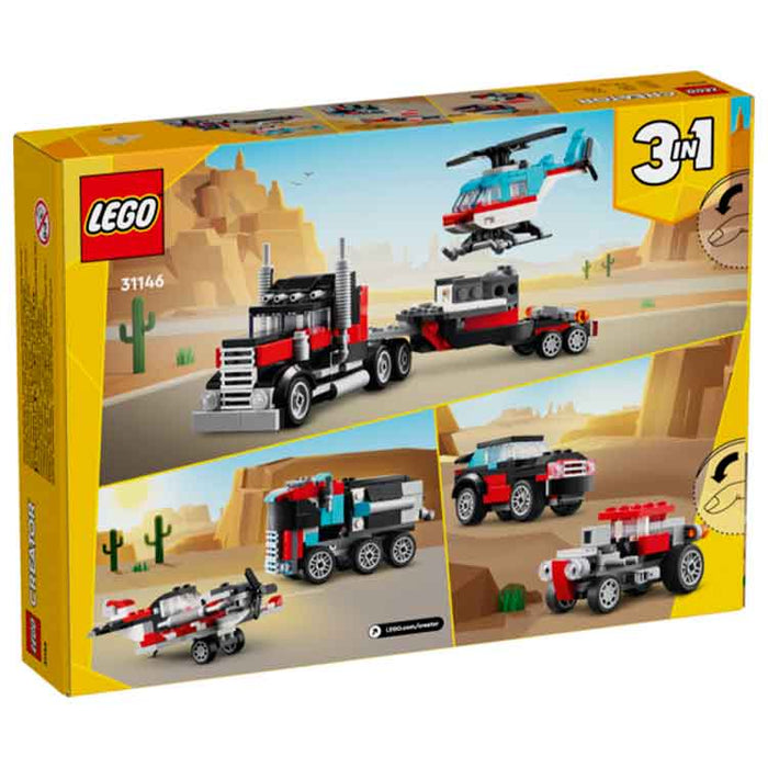 LEGO 31146 Flatbed Truck with Helicopter