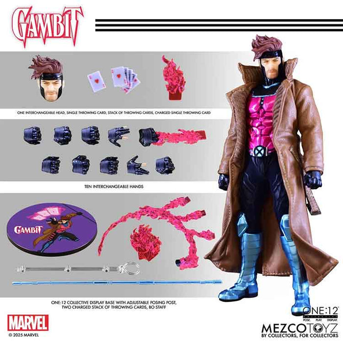 X-Men Gambit One:12 Collective Action Figure
