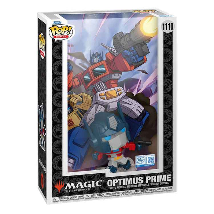 Transformers X MTG POP! Comic Covers Vinyl Figure Optimus Prime (Magic the Gathering)
