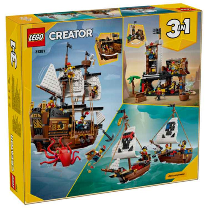 LEGO 31387 Iconic Pirate Ship