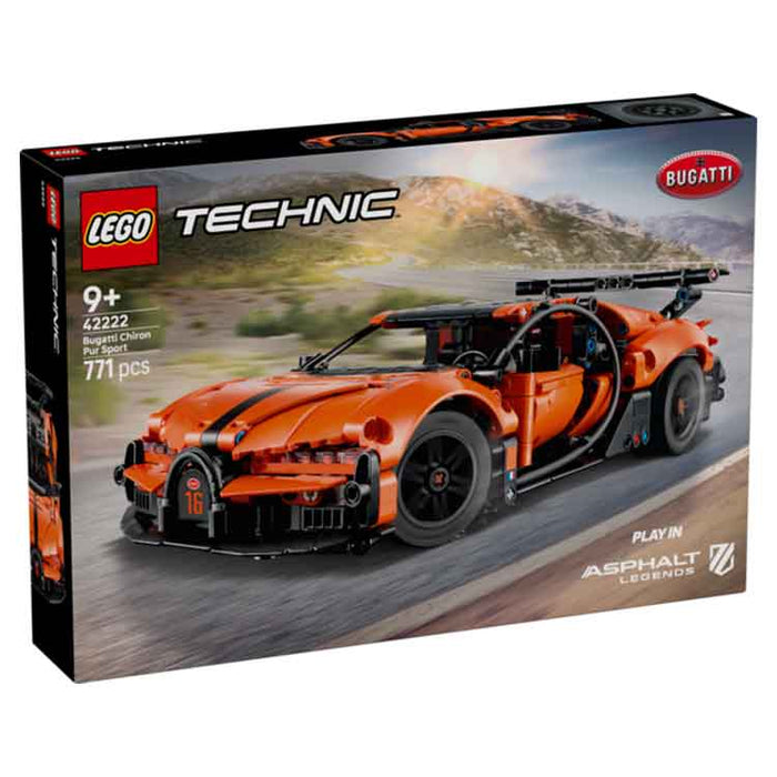 LEGO 42222 Bugatti Chiron Pur Sport Hypercar