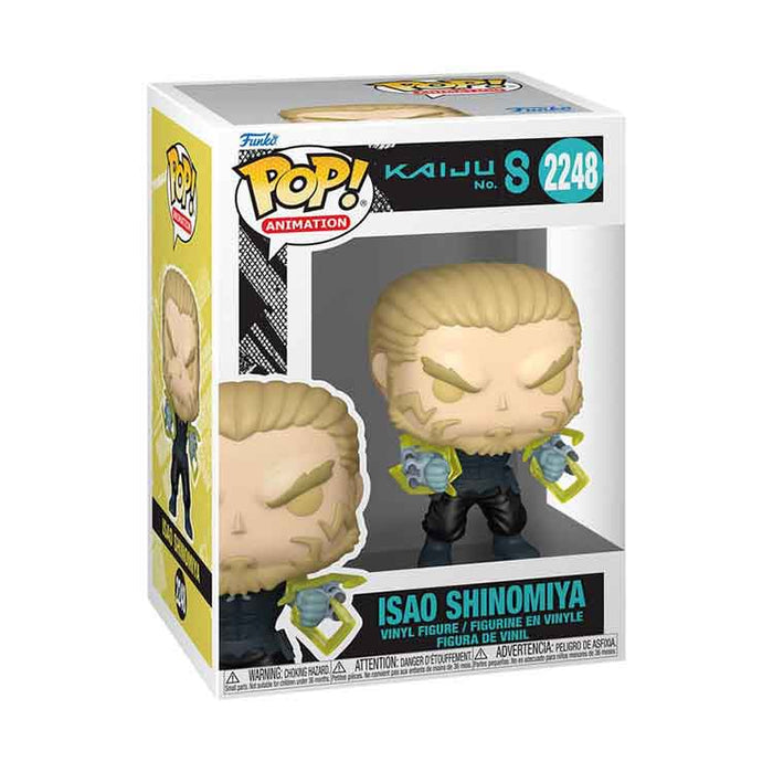 Funko Kaiju No. 8 POP! Animation Vinyl Figure Isao Shinomiya