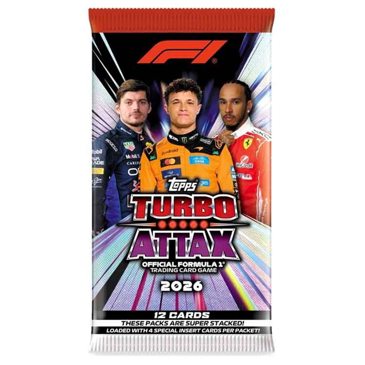 Turbo Attax Formula 1 2026 - Card Packets