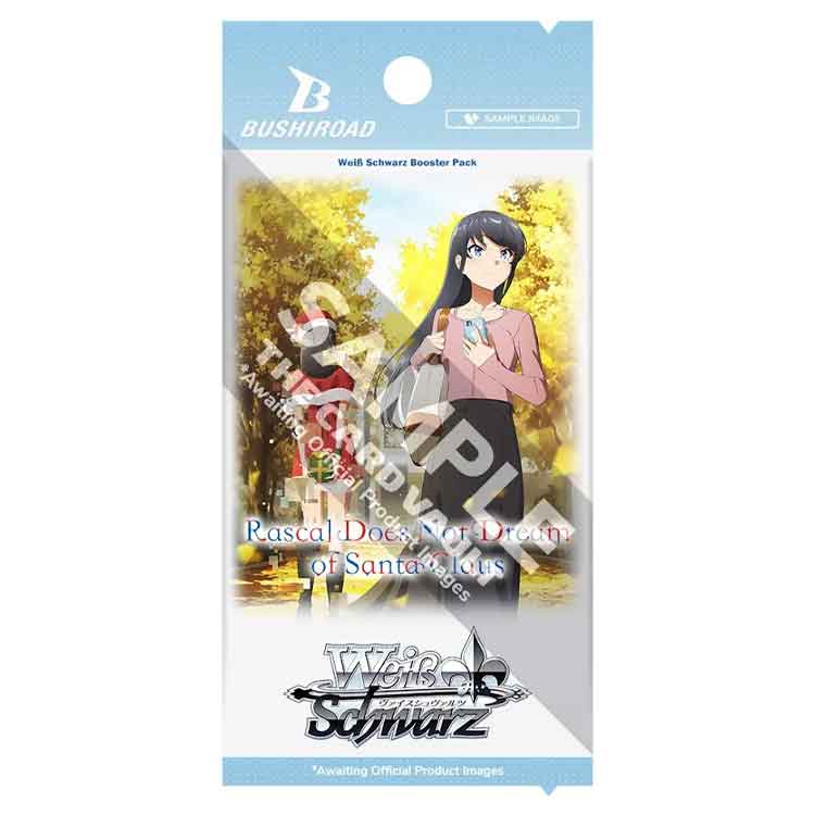 Weiss Schwarz Booster Pack: Rascal Does Not Dream of Santa Claus