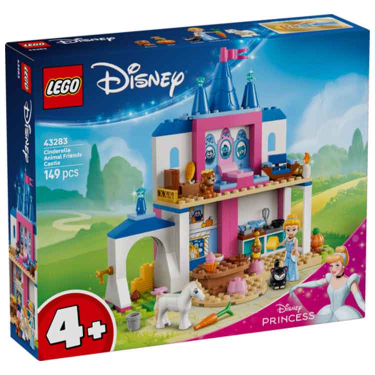 LEGO 43283 Cinderella Animal Friends Castle