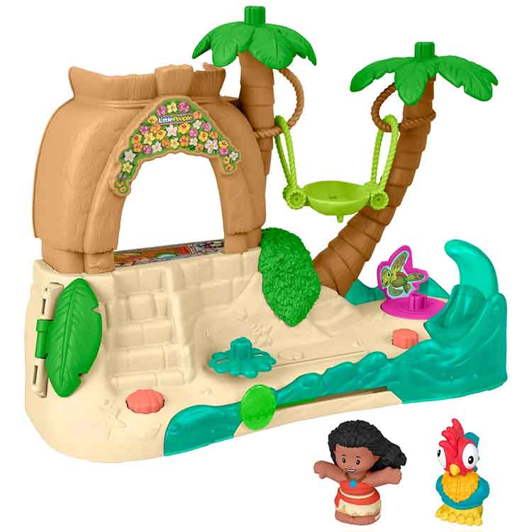 Fisher-Price Little People Disney Princess Playset Moana Adventure Village