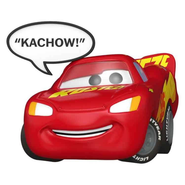 Funko Cars POP! Sayings Vinyl Figure Lighting McQueen (Kachow)