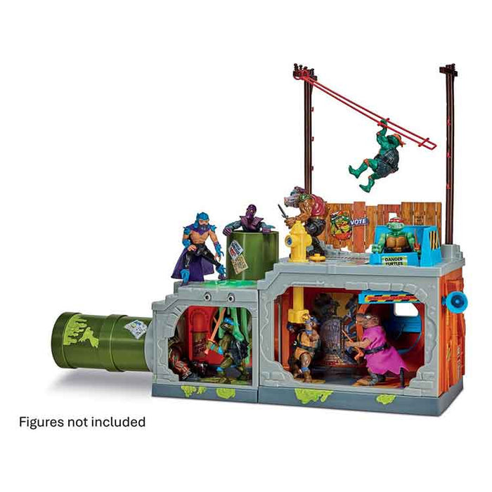 Teenage Mutant Ninja Turtles Building Secret Sewer Lid Playset Mutant Module