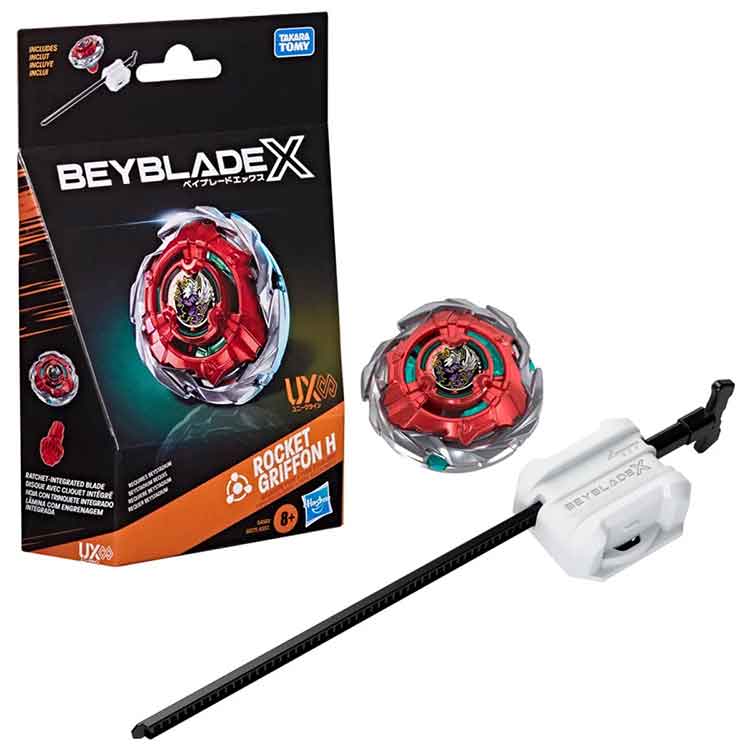 Beyblade X Rocket Griffon H UX Infinity Starter Pack Set