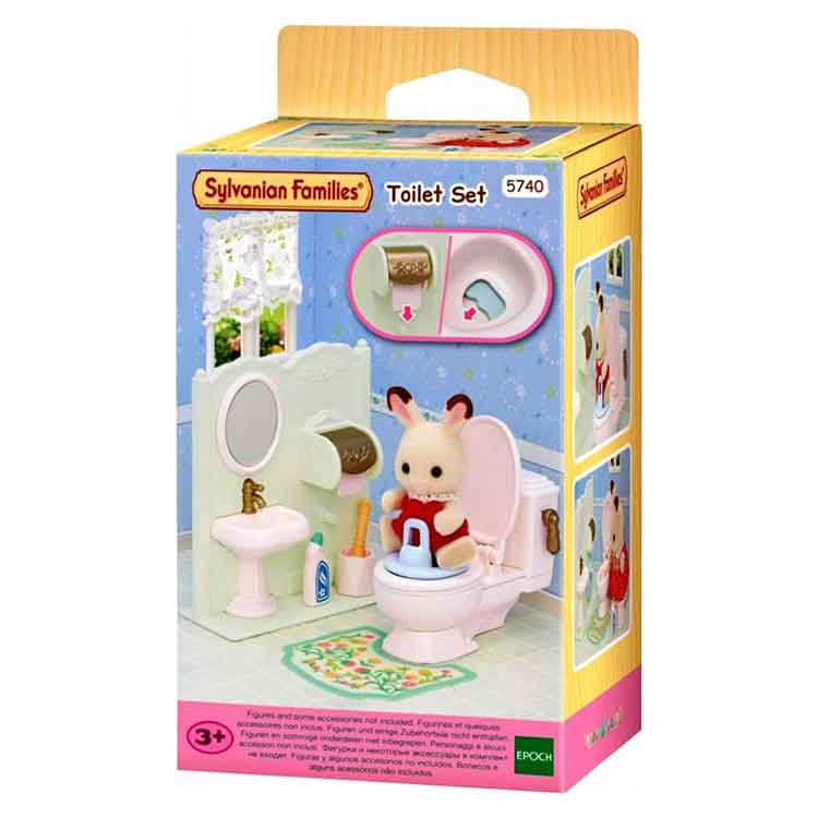 Sylvanian Families Toilet Set