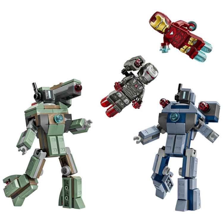 LEGO 76320 Iron Man & War Machine vs. Hammer Drones