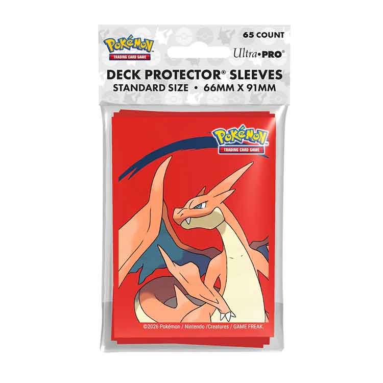 Pokémon: Mega Charizard Y 65ct Deck Protectors Sleeves