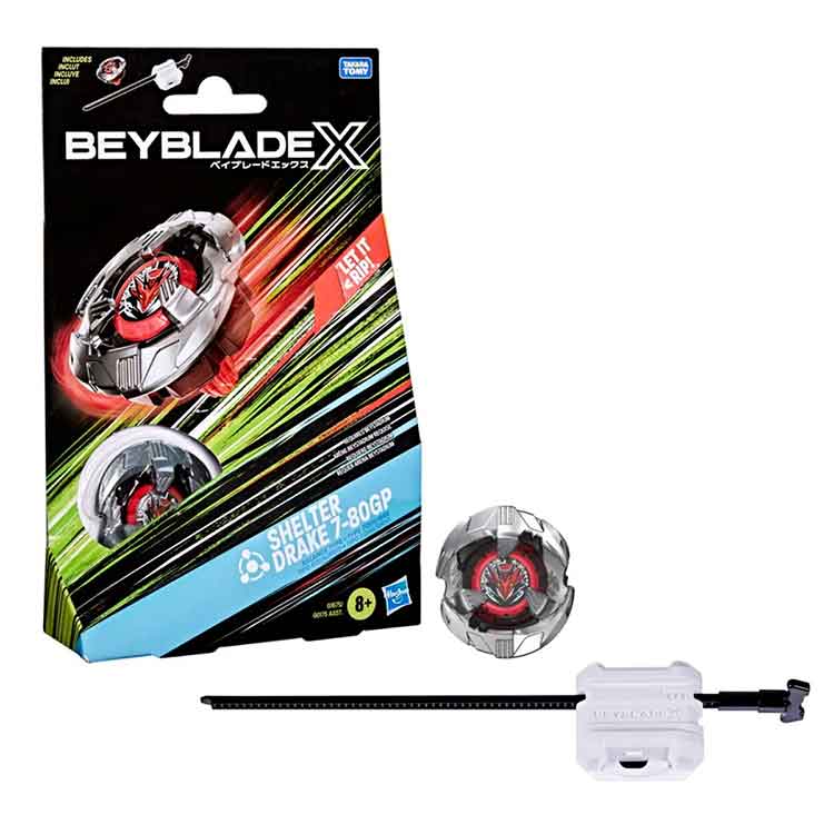 Beyblade X Shelter Drake 7-80GP BX Starter Pack Set