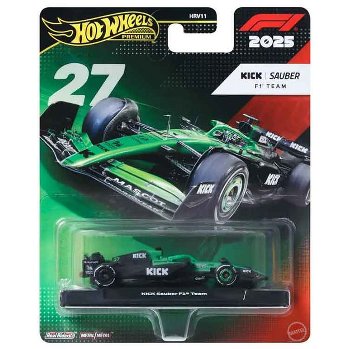 Hot Wheels Premium Formula 1: Stake F1 Team Kick Sauber Nico