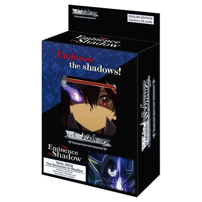 Weiss Schwarz Trial Deck: The Eminence in Shadow