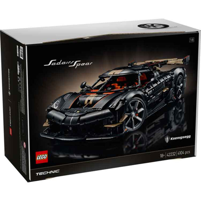 LEGO 42232 Koenigsegg Sadair's Spear Megacar