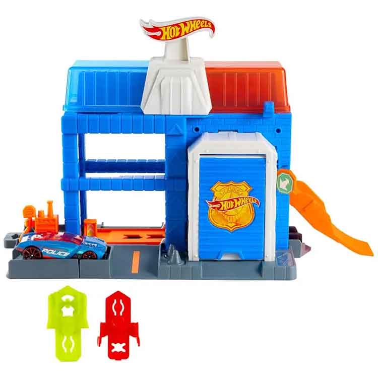 Hot Wheels City Downtown Police Tower