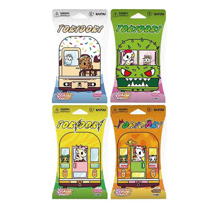 Tokidoki Wonder Voyage Roaming Edition Collectible Trading Card Pack
