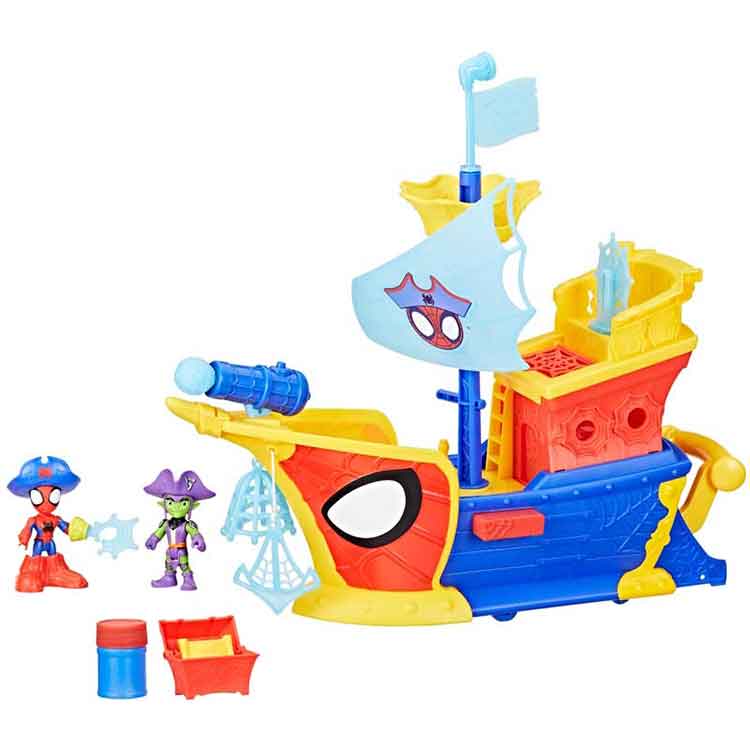 Spidey Amazing Friends Pirate Ship Playset