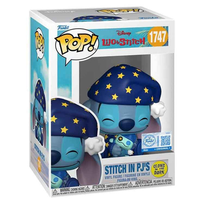 Funko Lilo & Stitch POP! Vinyl Figure Stitch Starry PJs (Glow)