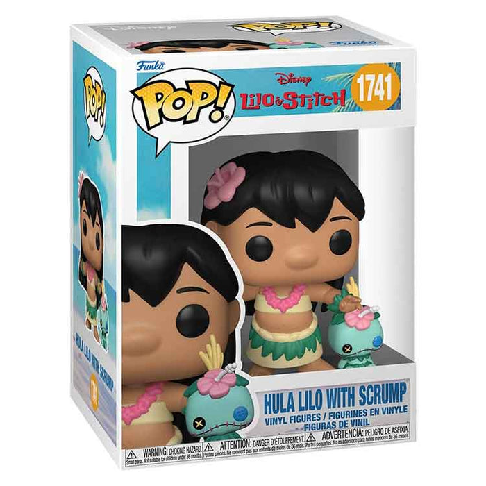 Funko Lilo & Stitch POP! Vinyl Figure Hula Lilo with Scrump