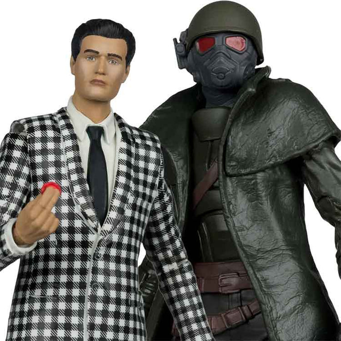 Fallout New Vegas Riot Ranger Armor and Benny 7-Inch Scale Action Figure 2-Pack - Exclusive