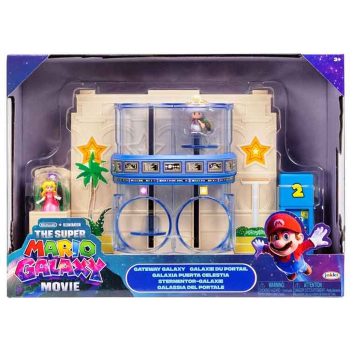 Super Mario Galaxy Movie Gateway Galaxy Playset