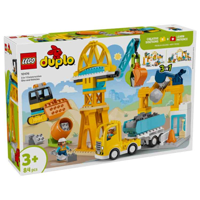 LEGO 10476 3 in 1 Construction Site and Vehicles
