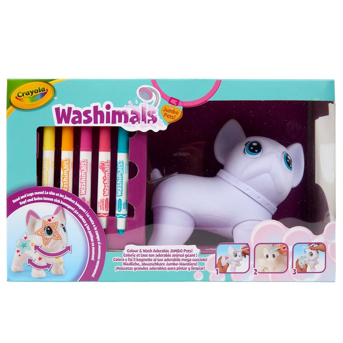 Crayola Washimals Posable Jumbo Pet