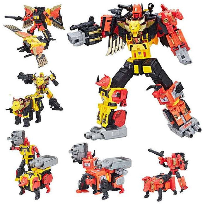 Transformers Power of the Primes Predaking Combiner Team Set