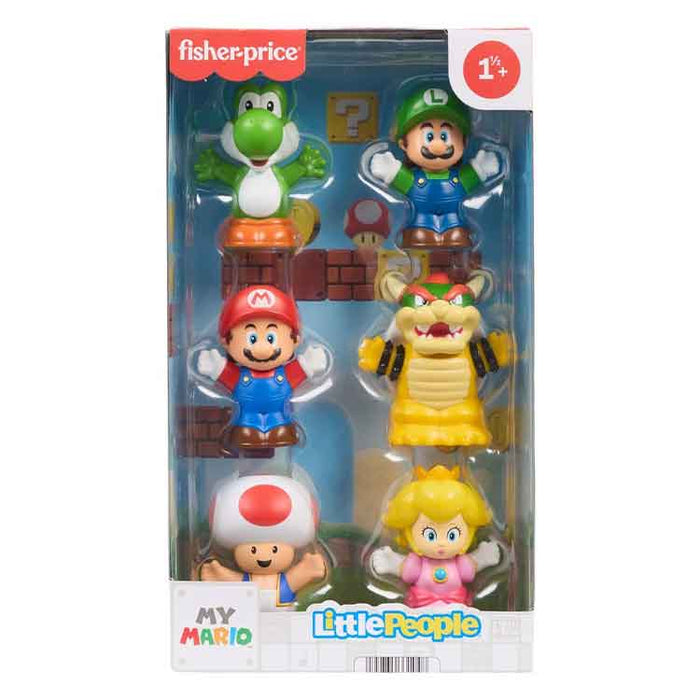 My Mario Little People Collector Mini Figure 6-Pack 7 cm