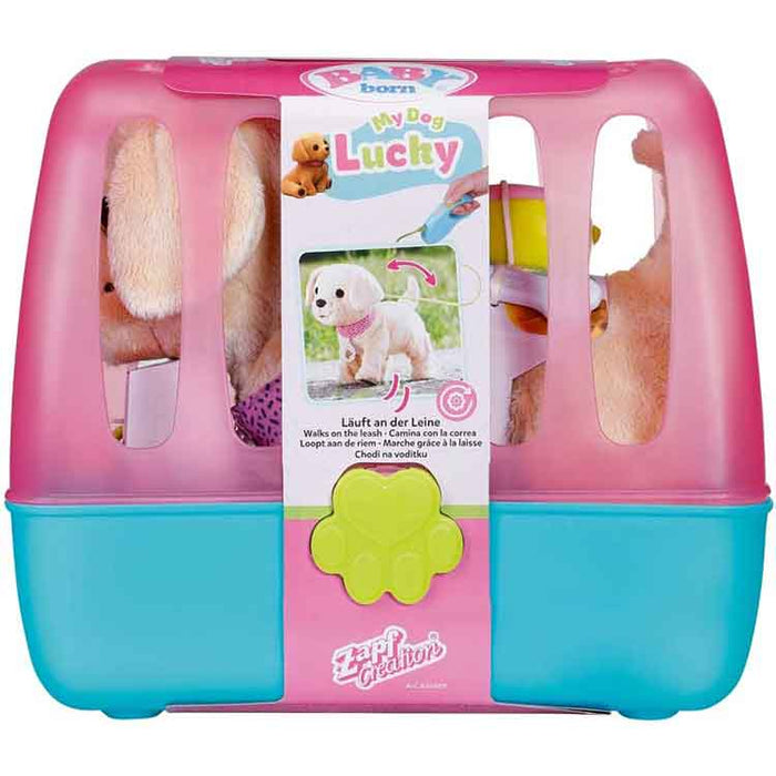 Baby Born My Dog Lucky With Box