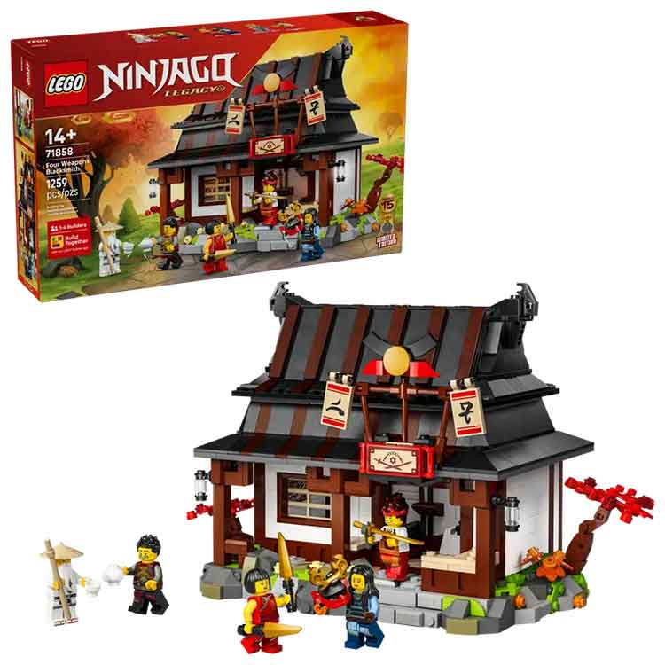 LEGO 71858 Four Weapons Blacksmith 15th Anniversary