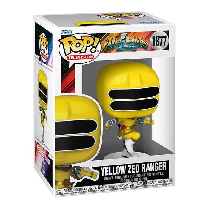 Funko Power Rangers Zeo POP! Movies Vinyl Figures Zeo Ranger Yellow