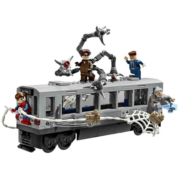 LEGO 76321 Spider-Man vs. Doc Ock Subway Train Scene