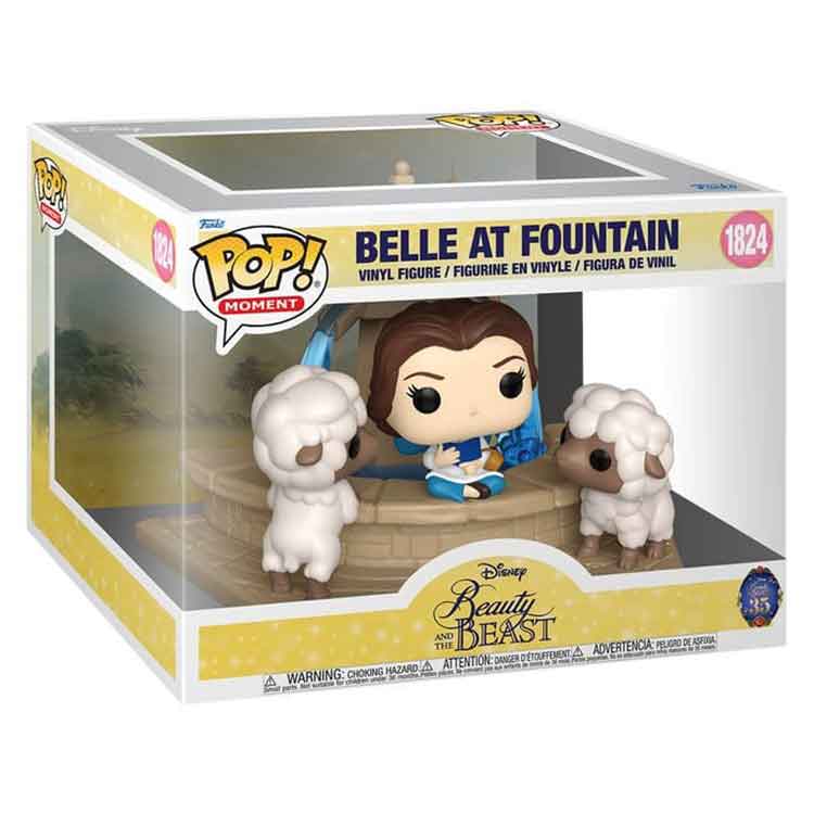 Funko Beauty and the Beast POP! Moment Vinyl Figures Belle at Fountain