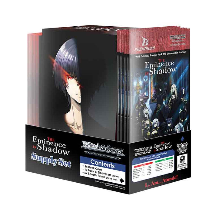 Weiss Schwarz Supply Set: The Eminence in Shadow