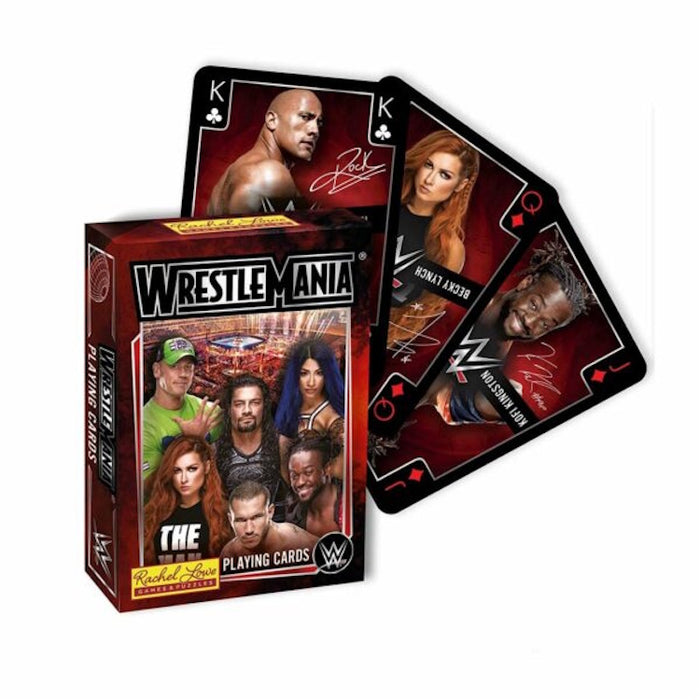 WWE Wrestlemania Playing Cards