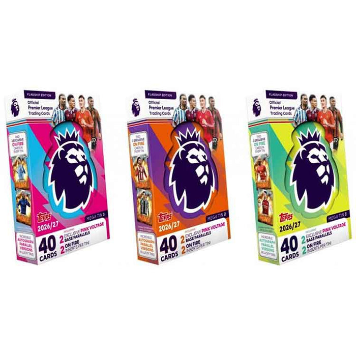 Topps - Flagship Premier League 2026/27 Mega Tin