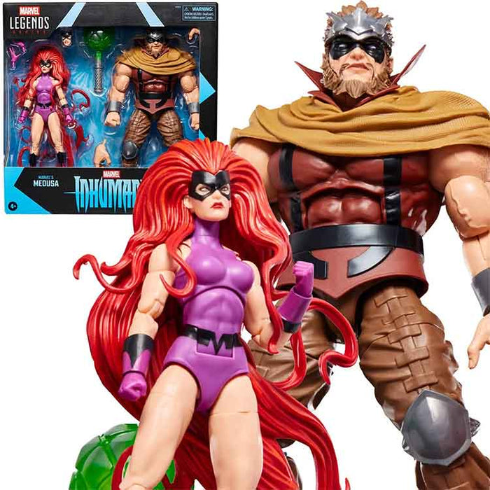 Inhumans Marvel Legends Medusa & Marvel’s Gorgon 6-Inch Action Figures 2-Pack