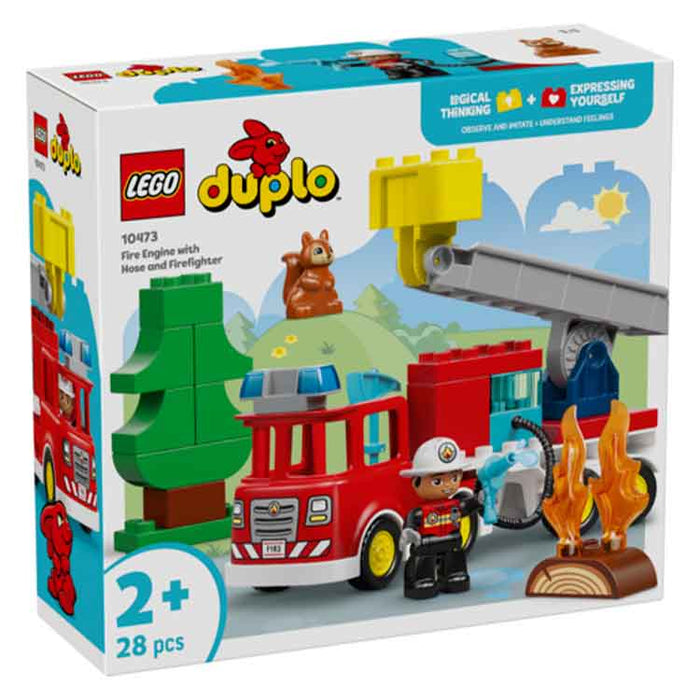 LEGO 10473 Fire Truck with Hose and Firefighter