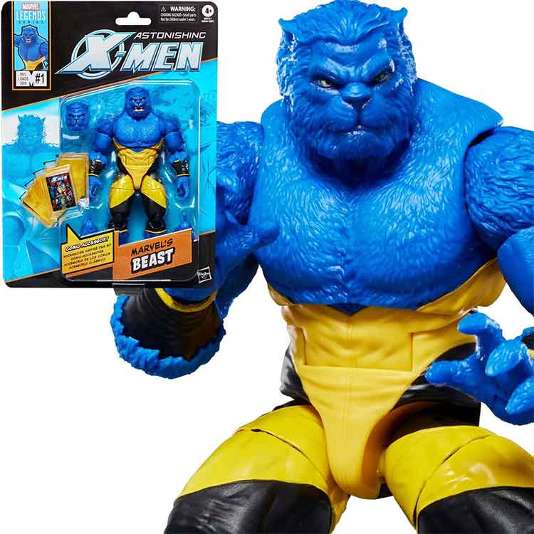 MARVEL LEGENDS ビースト Astonishing X-Men Marvel Legends Series Beast 6-Inch Action Figure
