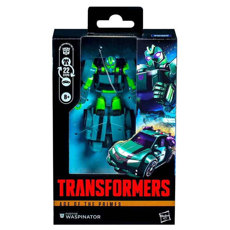 Transformers Generations Age of the Primes Deluxe Animated Universe Fugitive Waspinator
