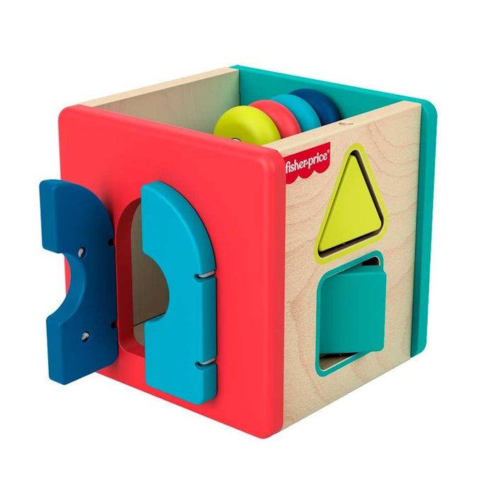 Fisher Price Wooden Activity Cube