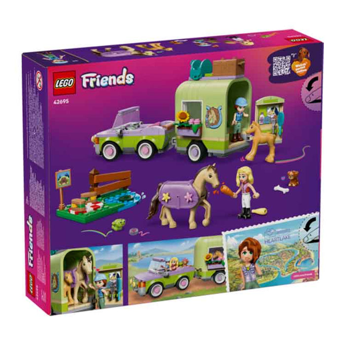 LEGO 42695 Horse & Baby Foal Trailer