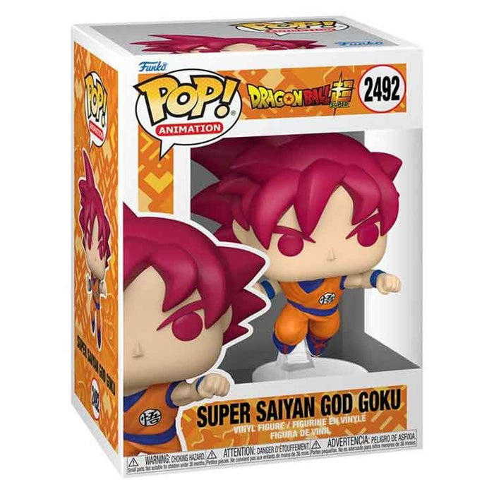 Funko Dragon Ball Super POP! Animation Vinyl Figure Goku (Red)