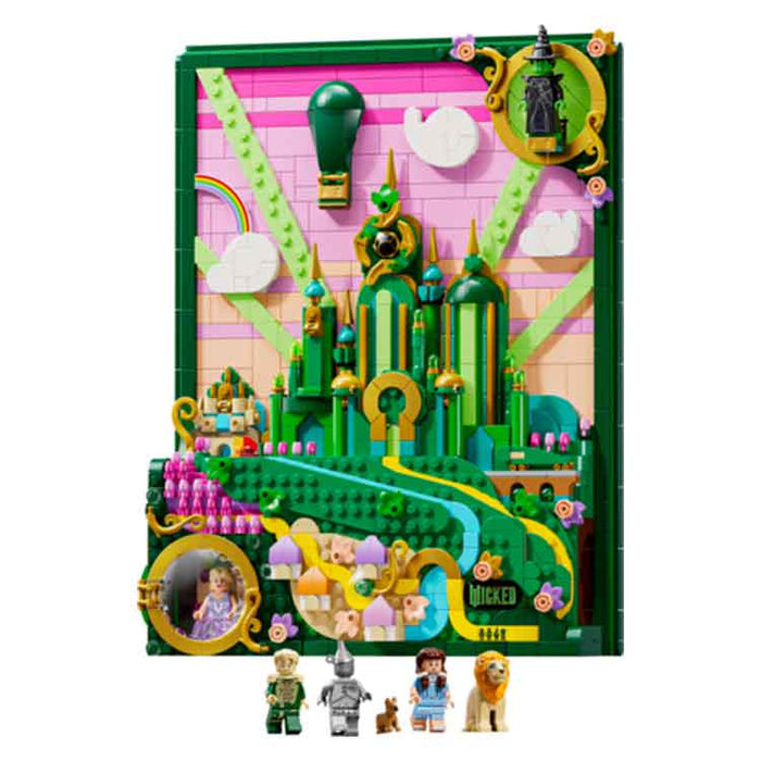LEGO 75685 Emerald City Wall Art