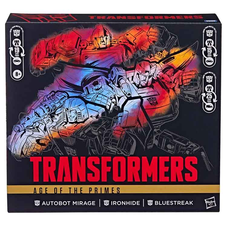 Transformers Age of the Primes Generations Selects Mirage, Ironhide, and Bluestreak Set
