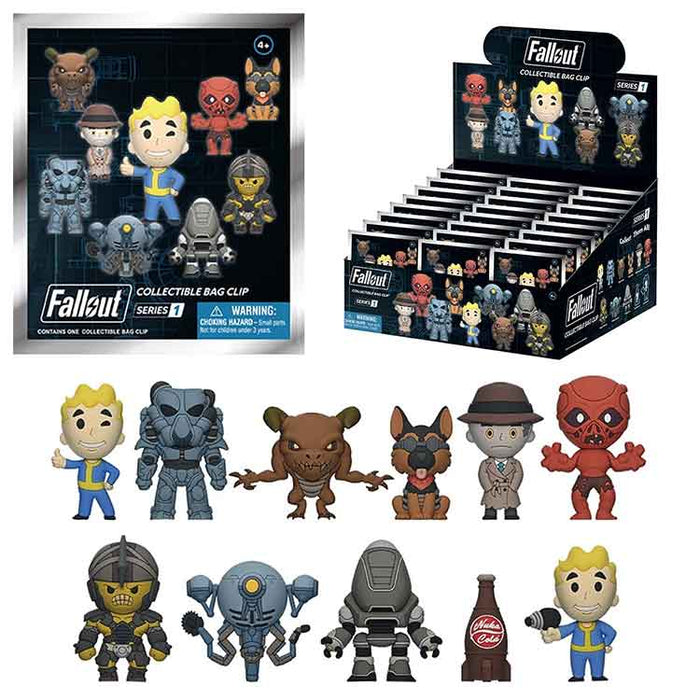 Fallout 3D Foam Bag Clip